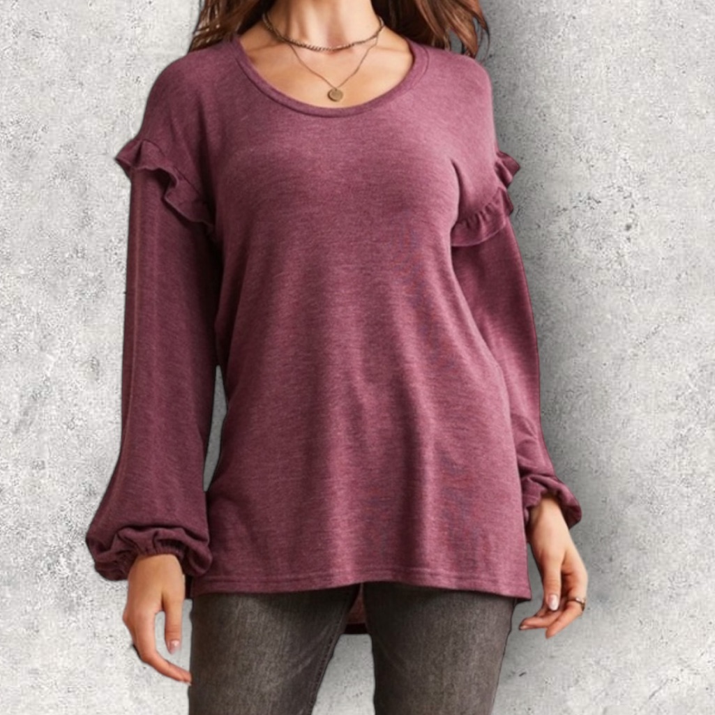 Suzanne Betro Women’s Long Sleeve Tunic Size 14
